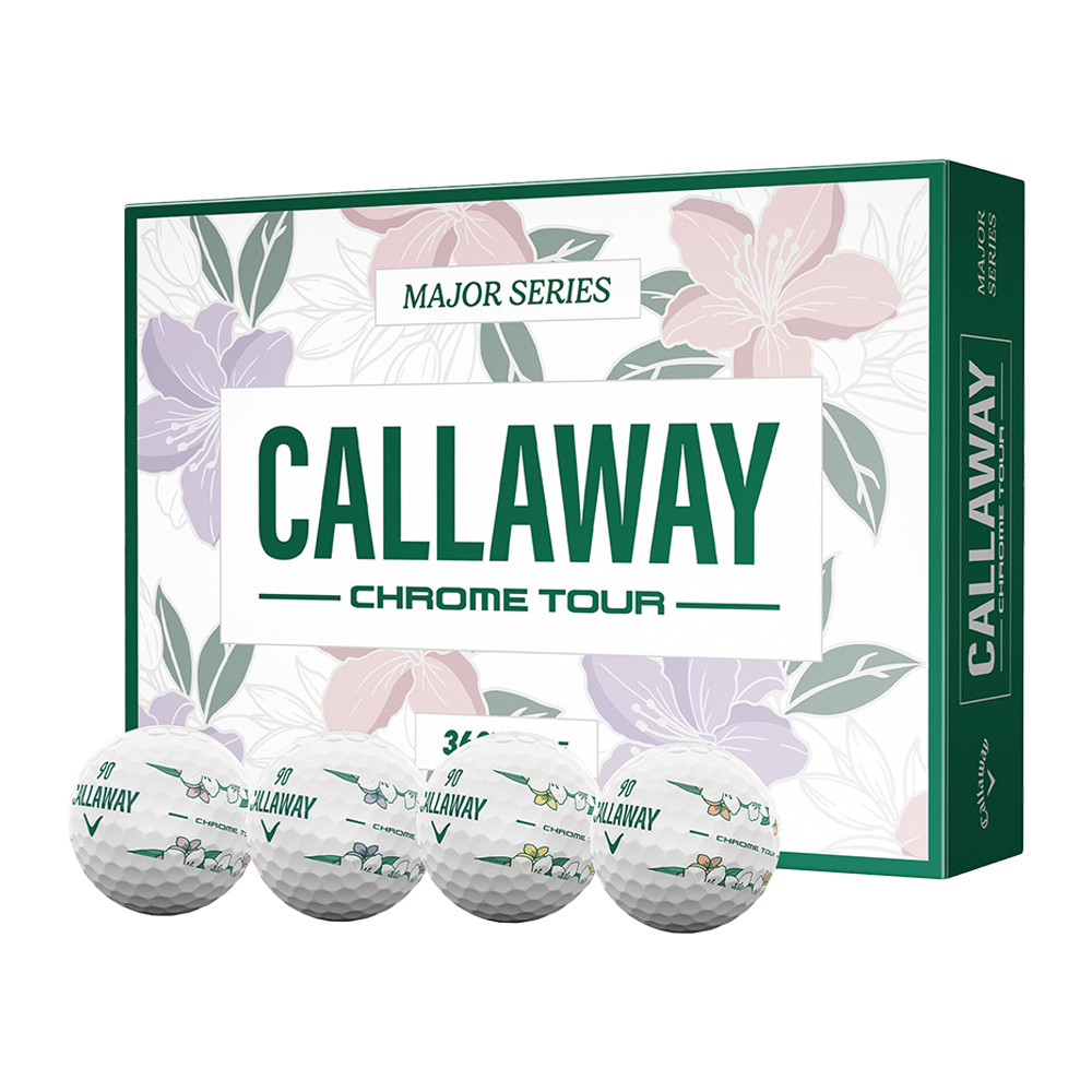 久遠 舞珠　gracolle 缶バッジ　メロアス MELLOW DEAR US Callaway Chrome Tour Major Series: April Major Golf Balls - Maple